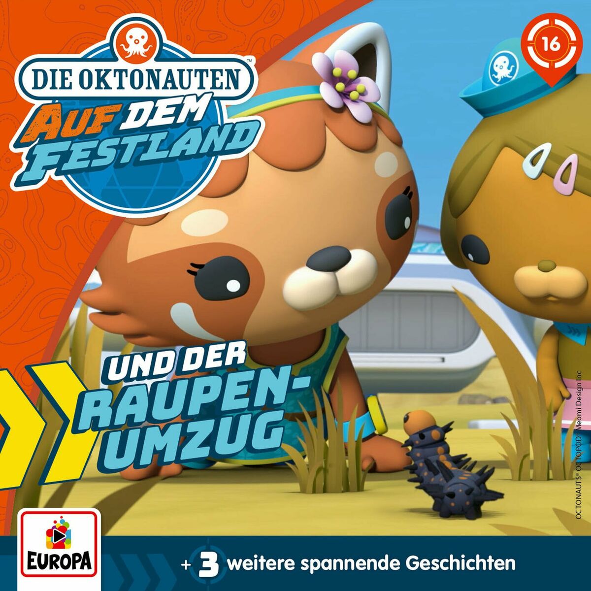 Album cover of Folge 16: Die Oktonauten und der Raupenumzug