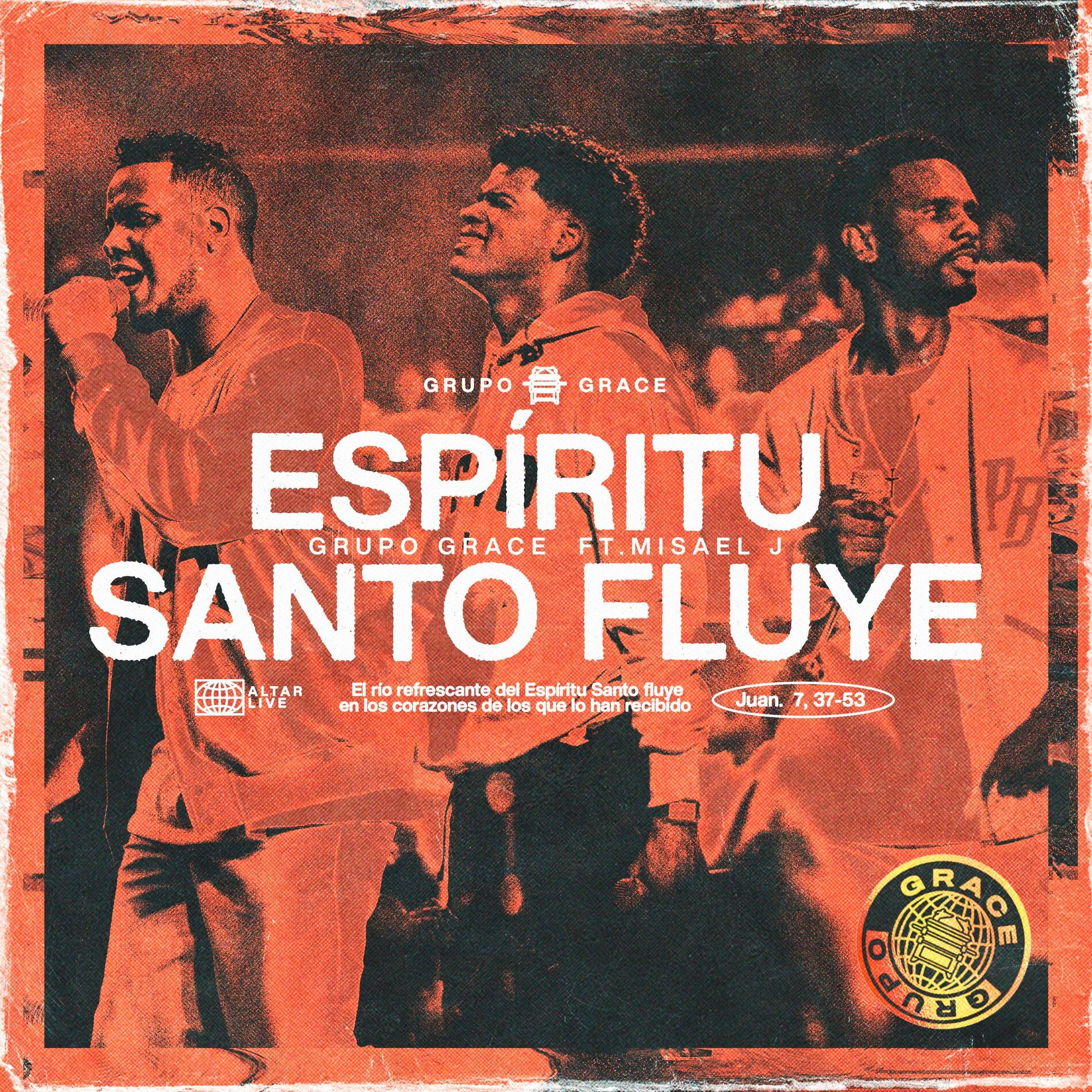 Album cover of Espiritu Santo Fluye (feat. Misael J) [Live]