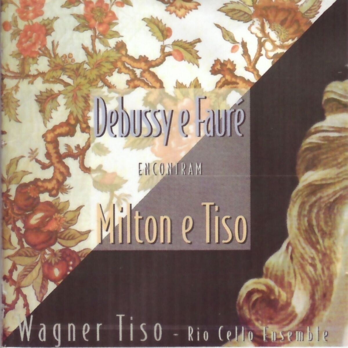 Album cover of Various Composers: Debussy e Fauré Encontram Milton e Tiso