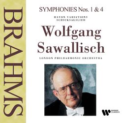Cover of Brahms: Haydn Variations, Schicksalslied & Symphonies Nos. 1 & 4