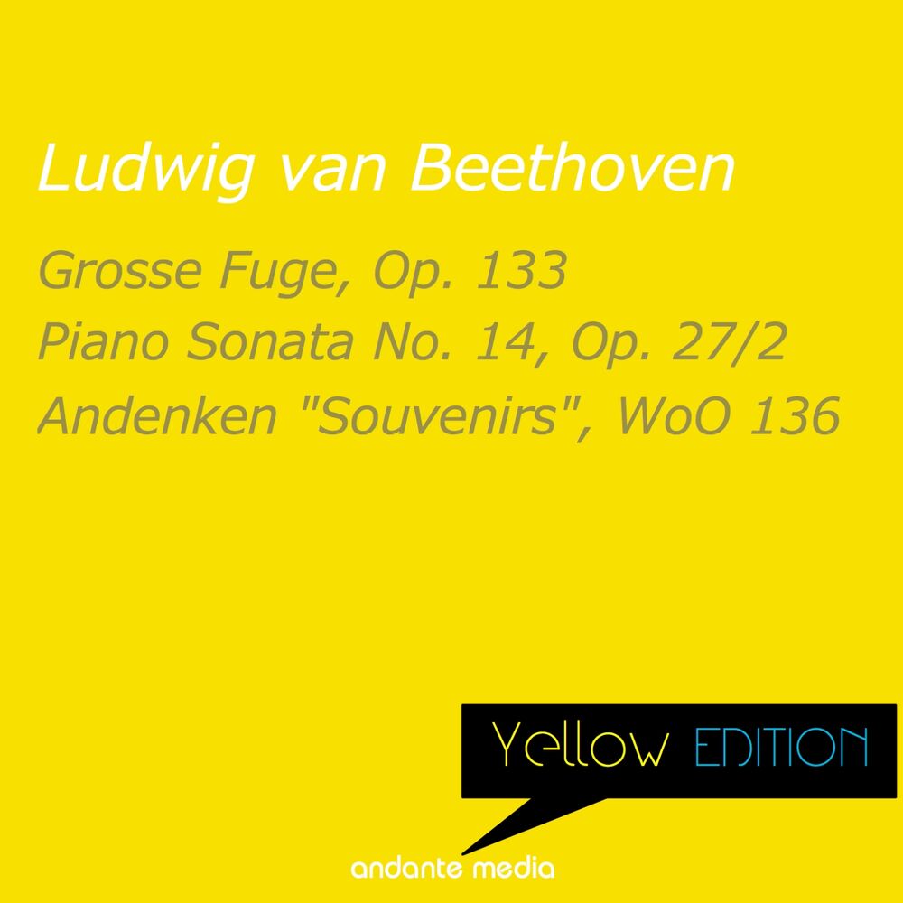 Picture of Yellow Edition - Beethoven: Grosse Fuge, Op. 133 & Piano Sonata No. 14, Op. 27 No. 2