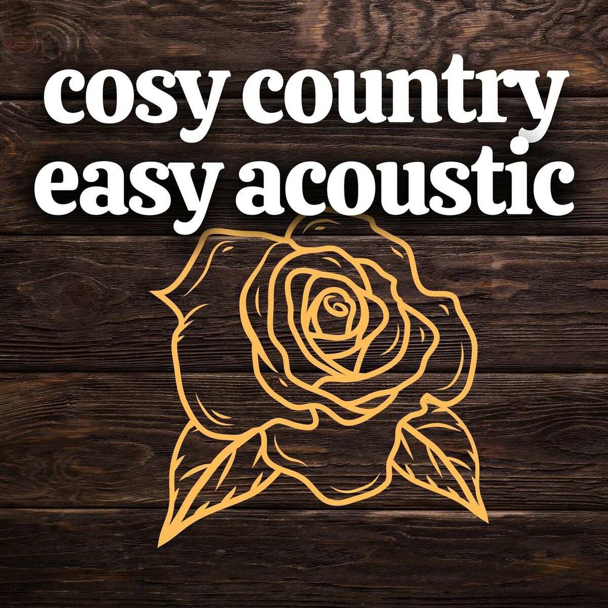 Album cover of cosy country easy acoustic