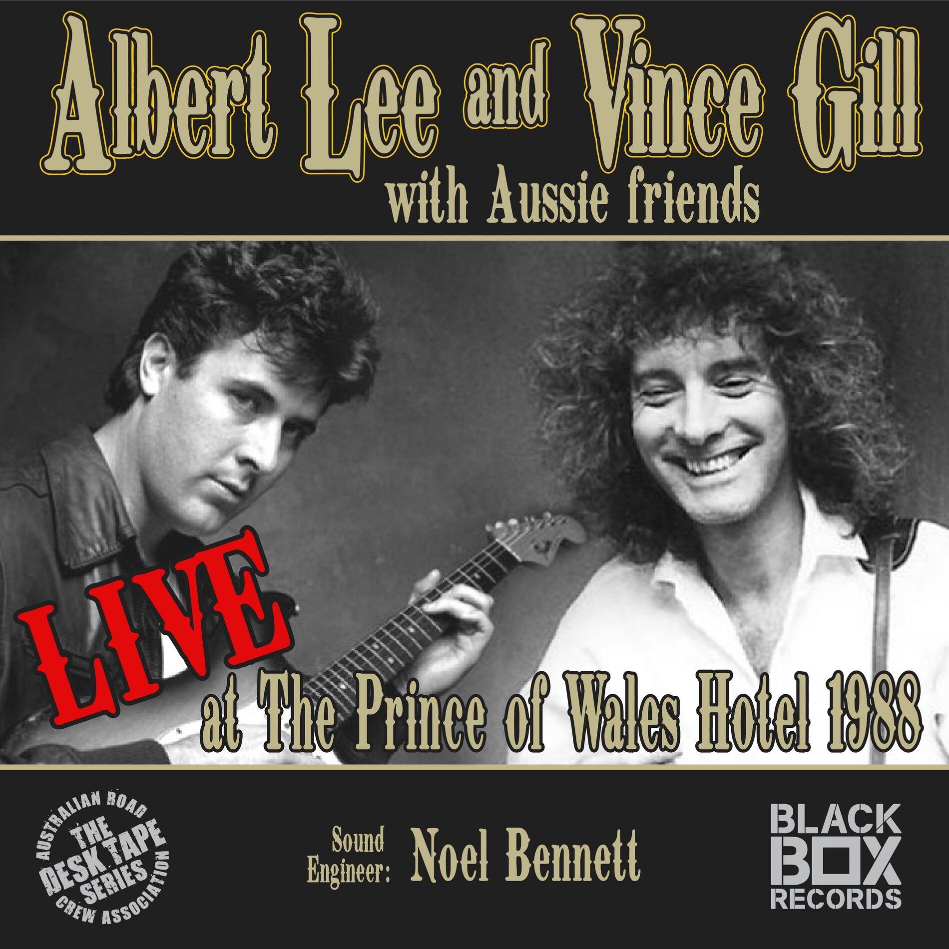 Album cover of LIVE at the Prince of Wales Hotel 1988