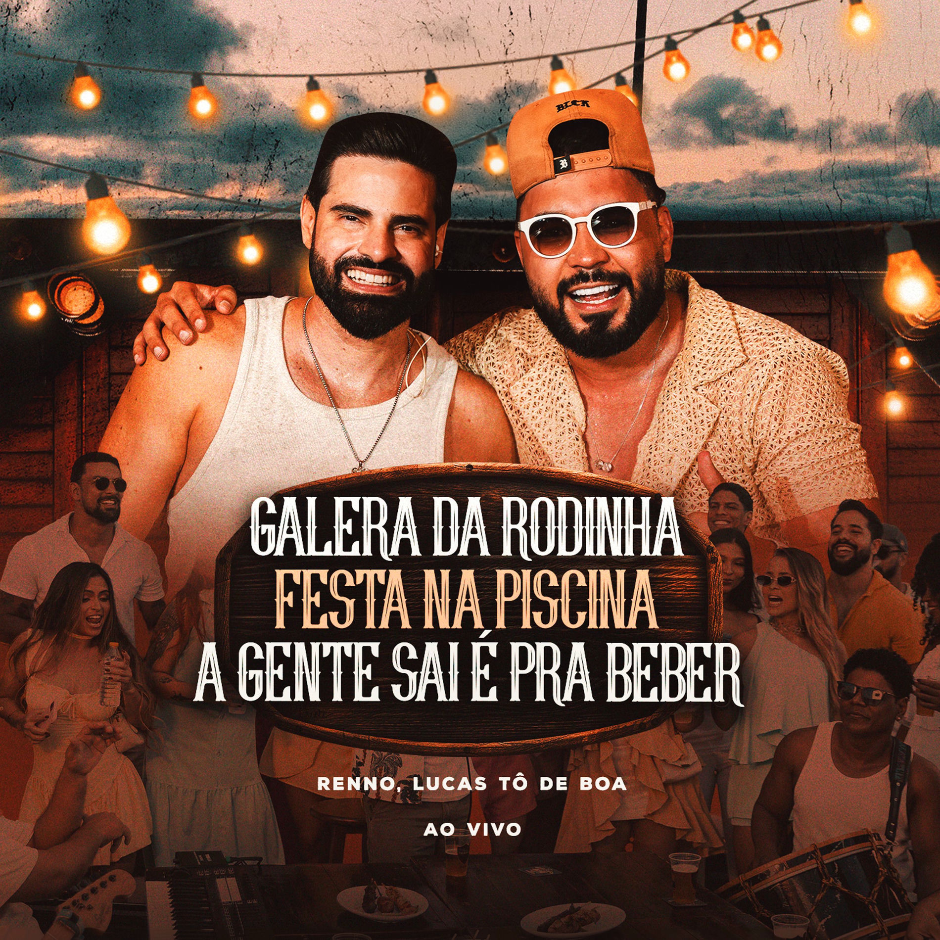 Album cover of Galera da Rodinha / Festa na Piscina / A Gente Sai é pra Beber (Ao Vivo)