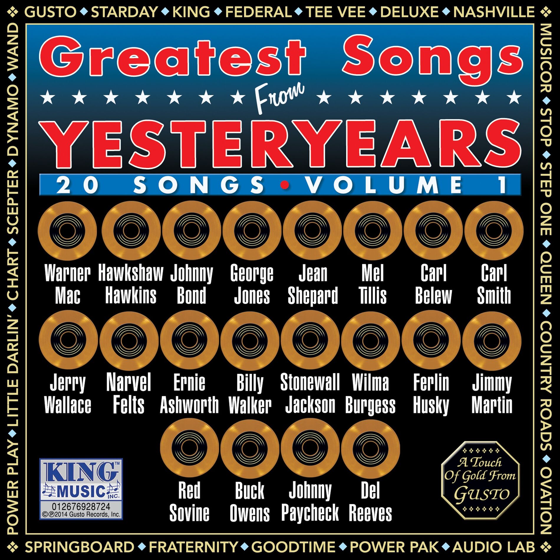 Album cover of Greatest Songs From Yesteryears - Volume 1