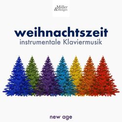 Cover of Weihnachtszeit - Weihnachtsmusik, Weihnachtslieder, instrumentale Klaviermusik