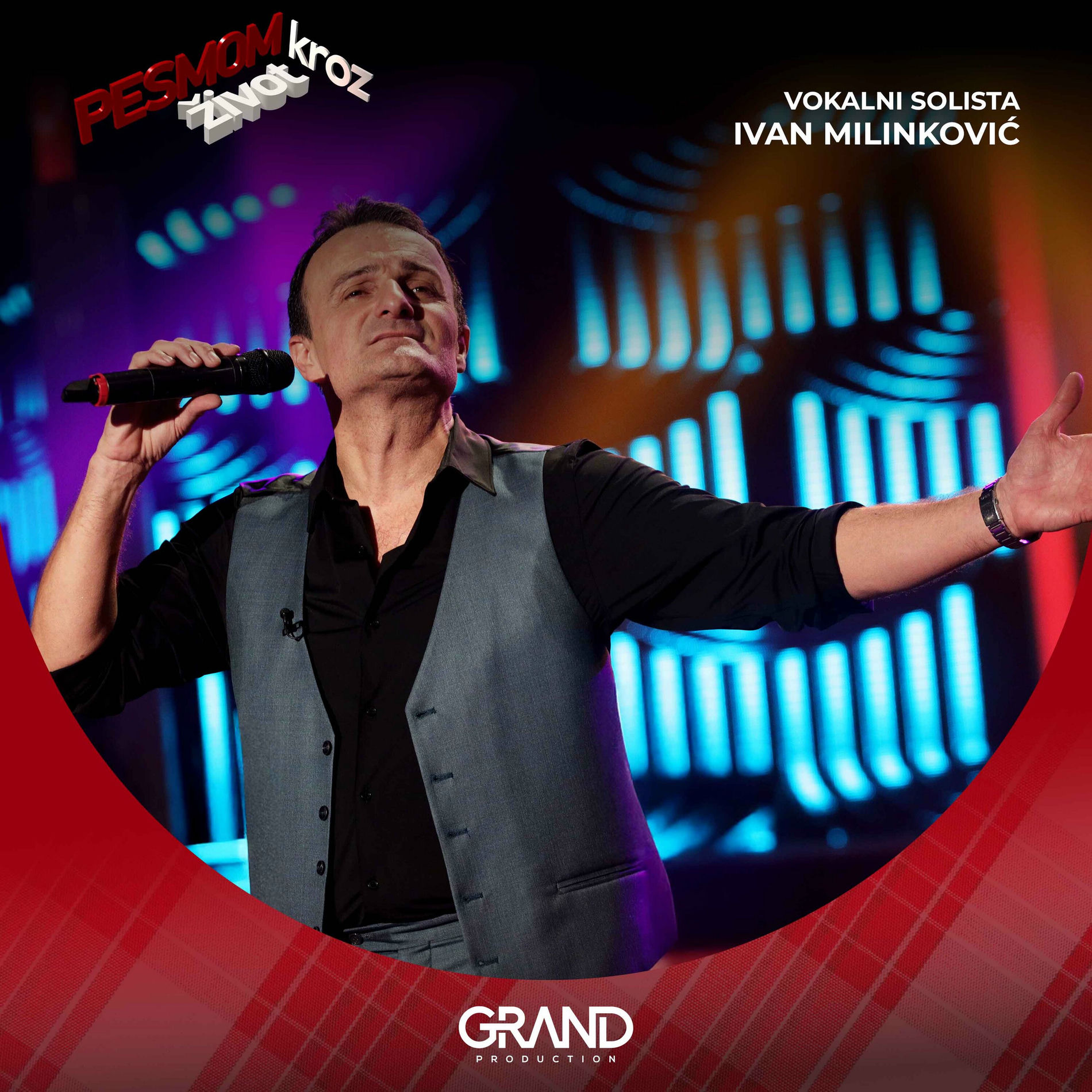 Album cover of Pesmom Kroz Zivot - Ivan Milinkovic (Live)