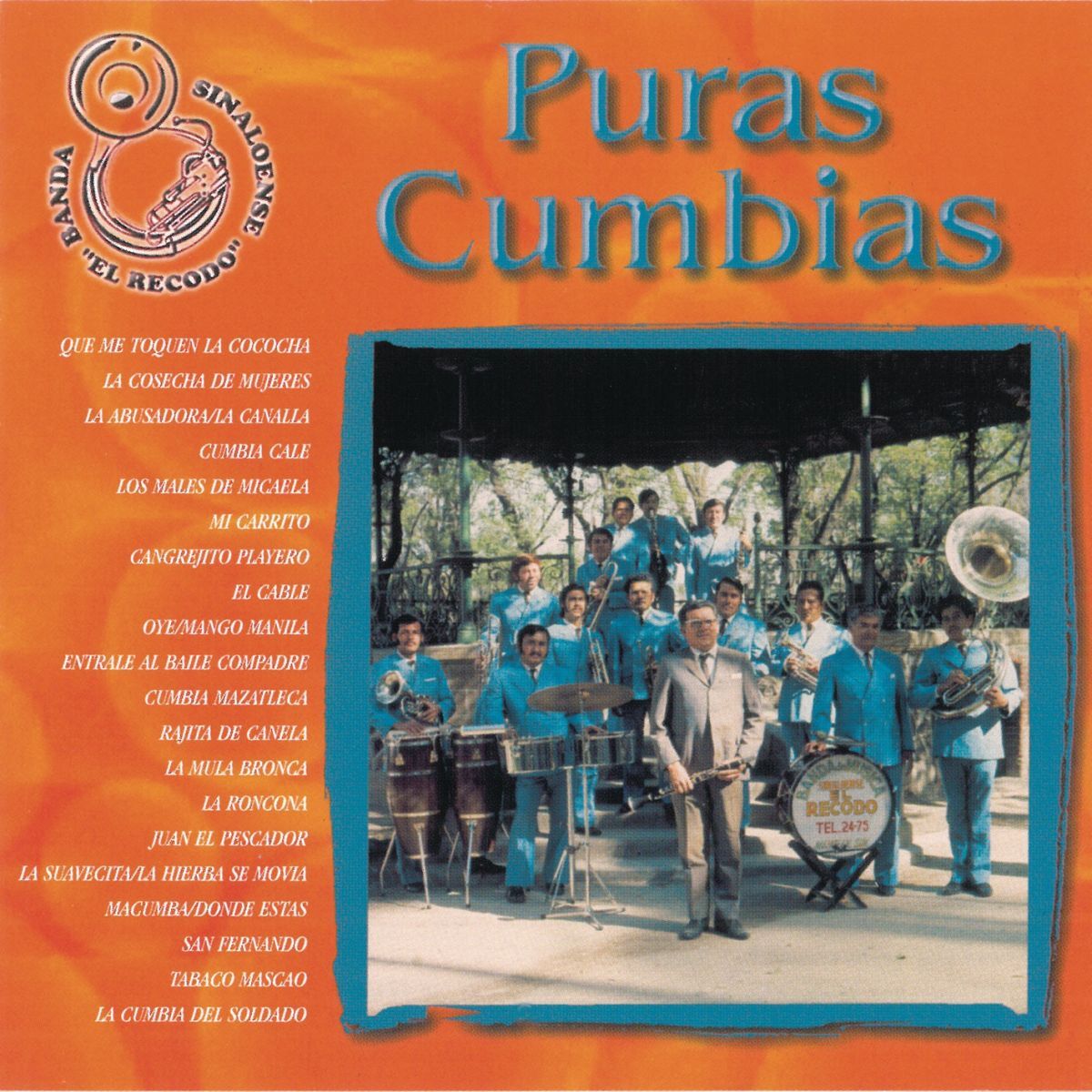 Album cover of Puras Cumbias