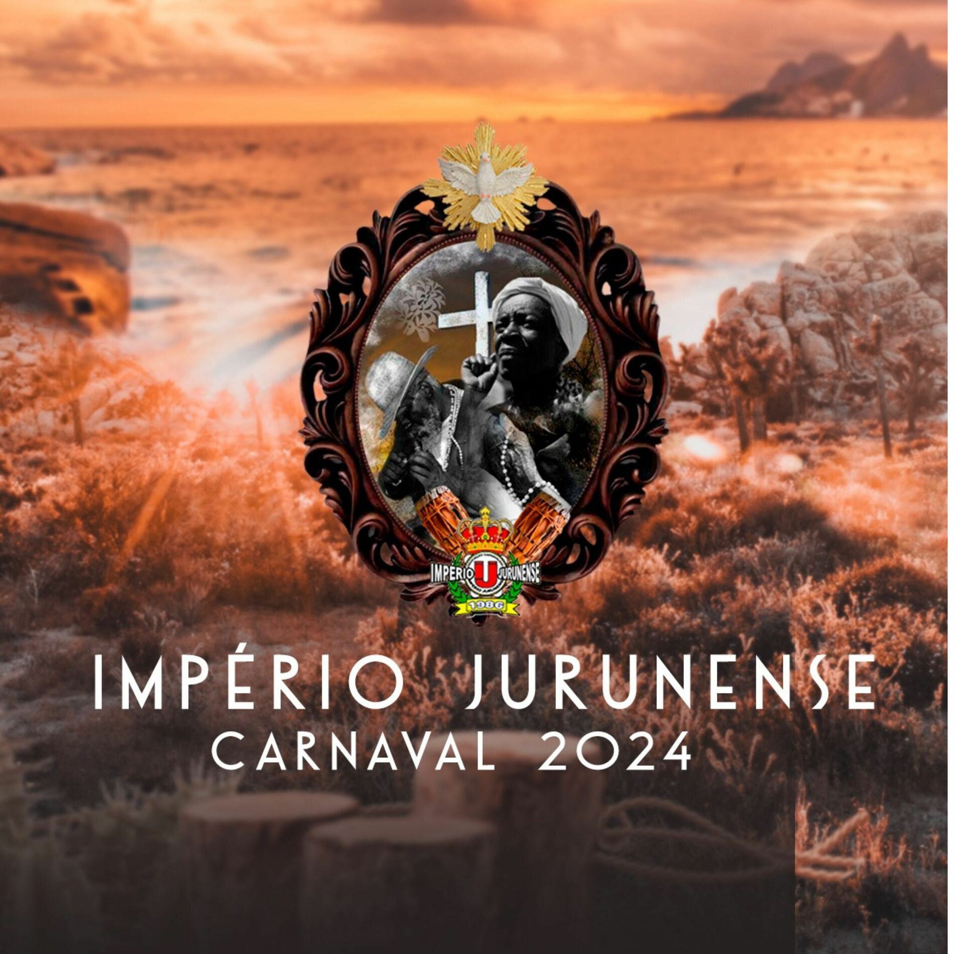 Album cover of Império Jurunense 2024 - Saravá Umbanda: Um Mundo Cheio de Luz