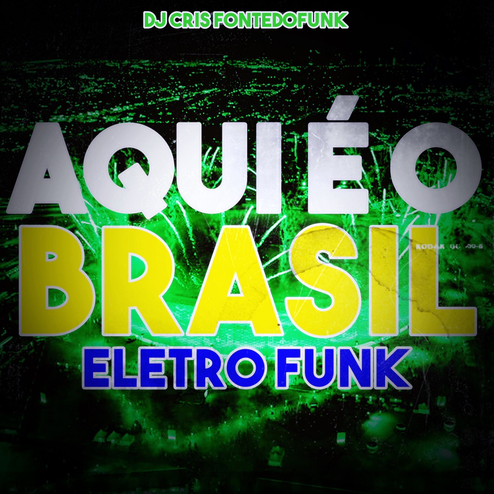 Album cover of Aqui é o Brasil - Eletro Funk Hino Nacional