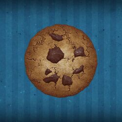 Cover of You're playing cookie clicker but listening to lofi