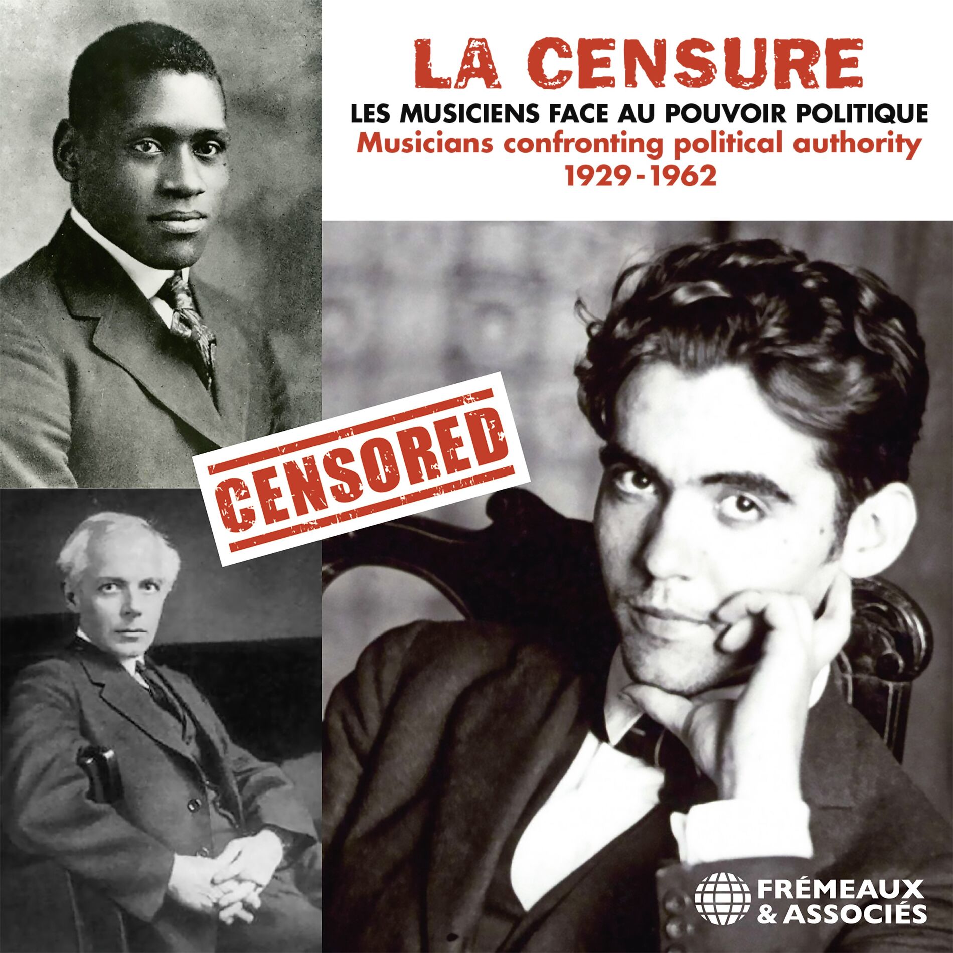 Album cover of La censure - Les musiciens face au pouvoir politique, 1929-1962