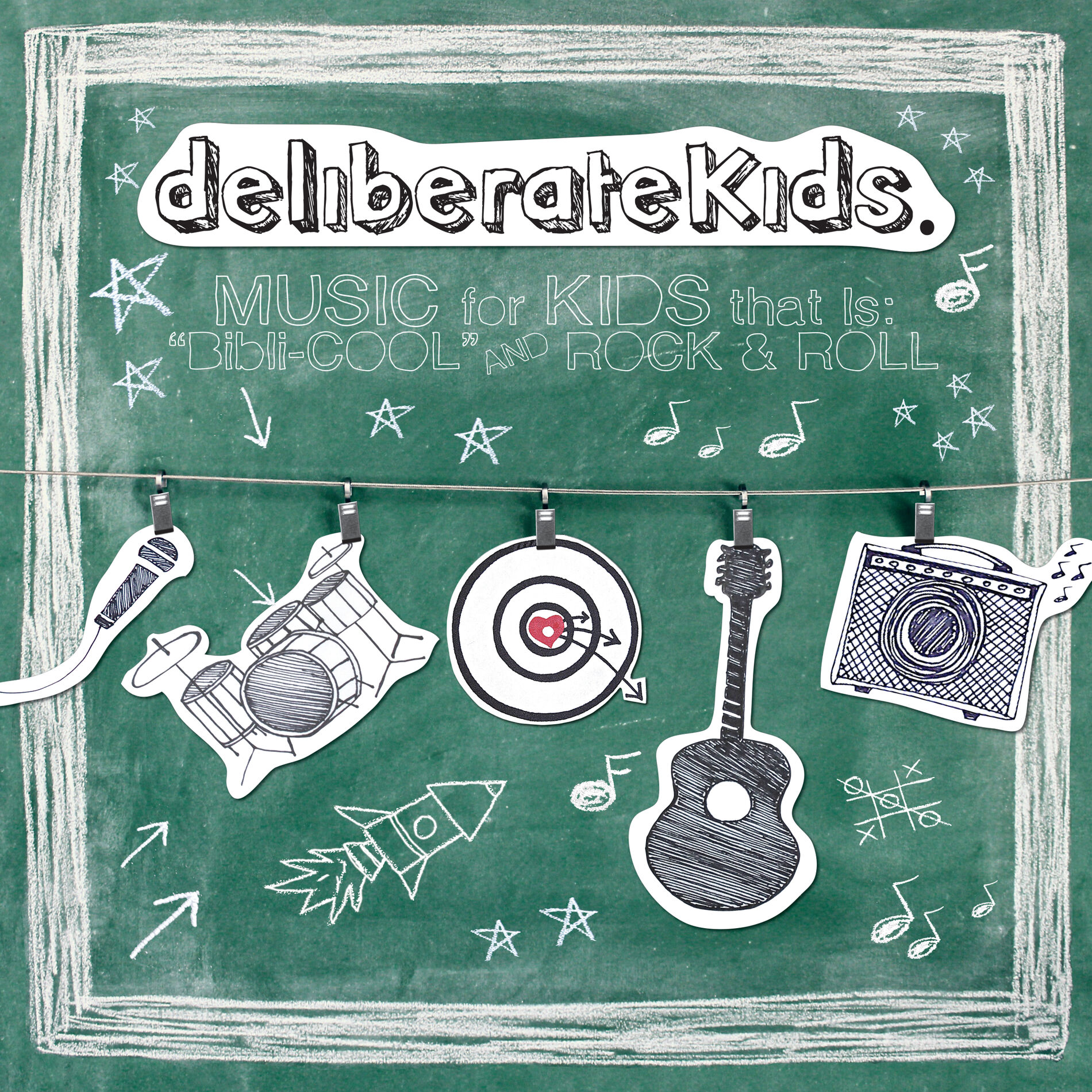 Album cover of Music for Kids that is “Bibli-Cool” and Rock & Roll