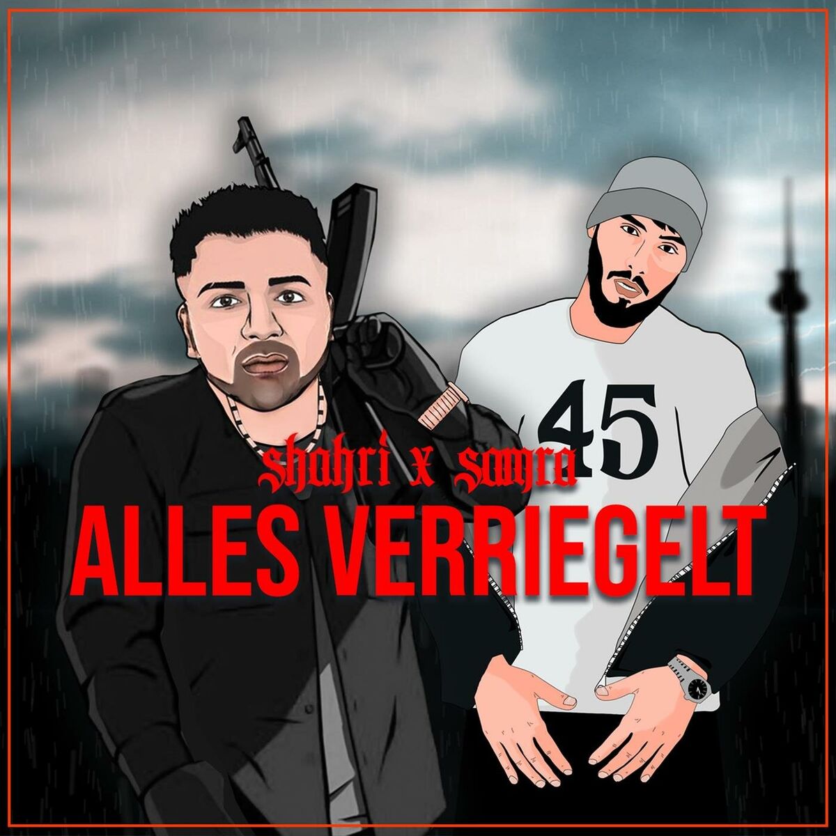 Album cover of Alles verriegelt (feat. Samra)