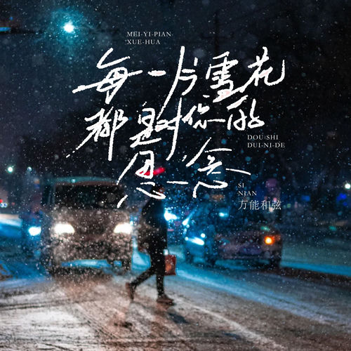 每一片雪花都是对你的思念