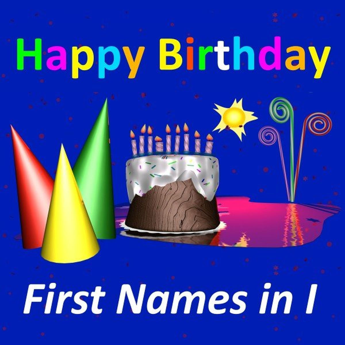 Album cover of Happy Birthday First Names in I