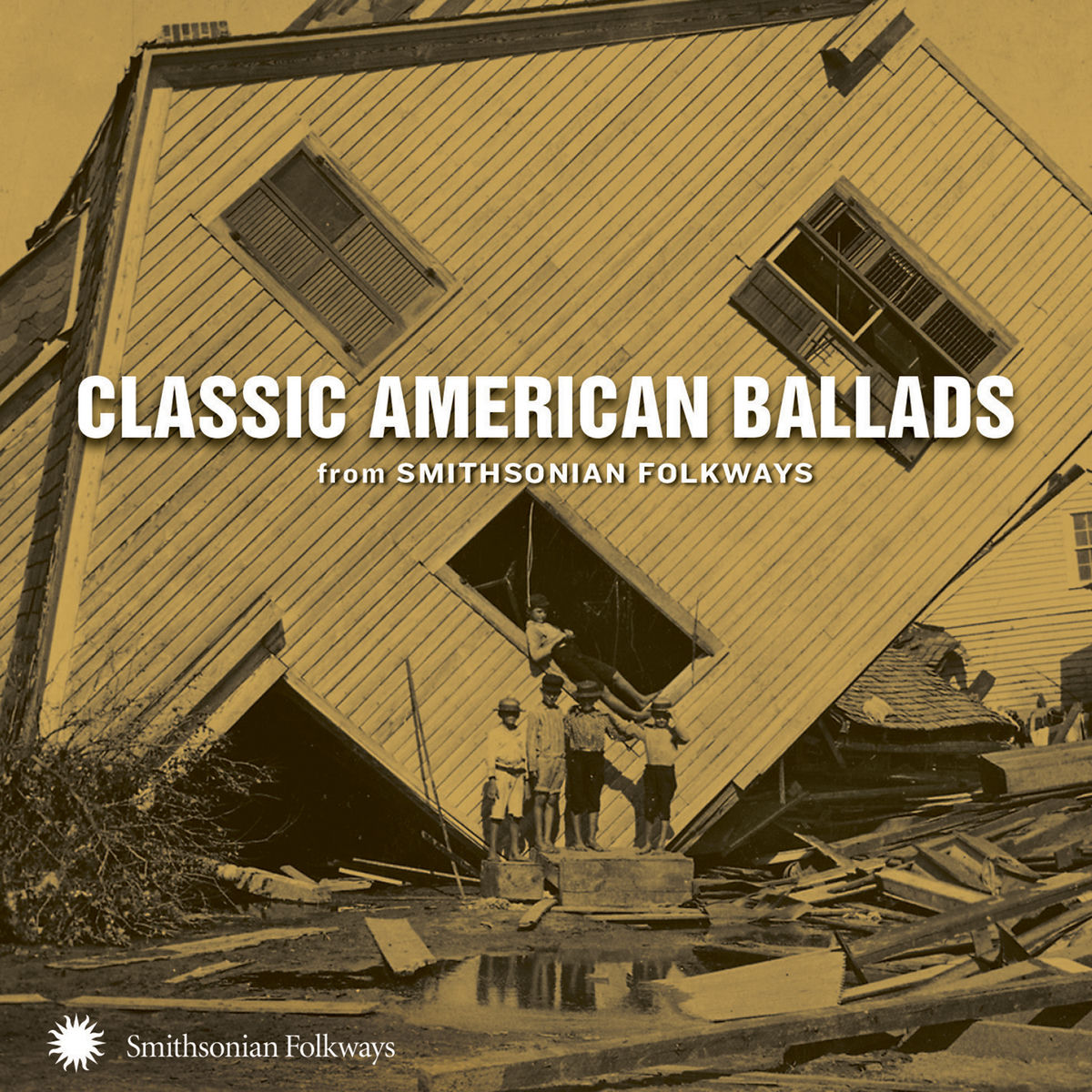Album cover of Classic American Ballads from Smithsonian Folkways