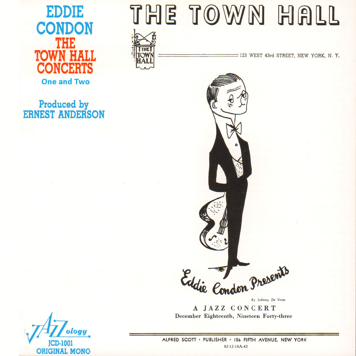 Album cover of The Town Hall Concerts One and Two