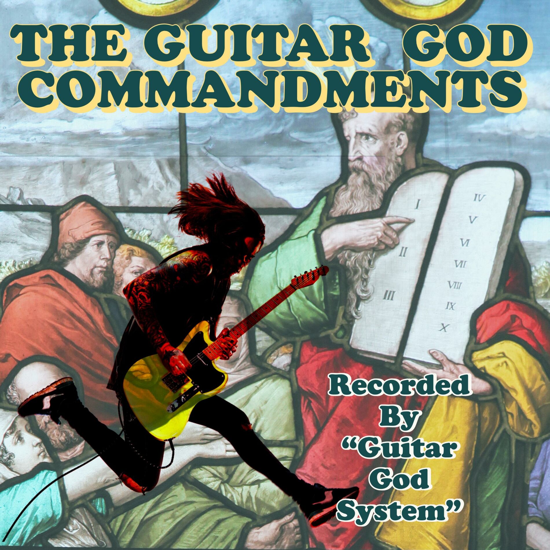 Album cover of THE GUITAR GOD COMMANDMENTS