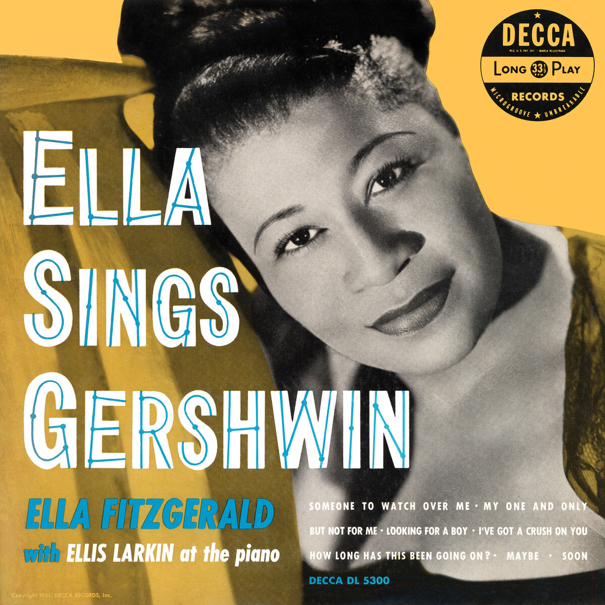 Album cover of Ella Sings Gershwin