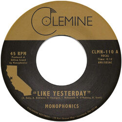 Cover of Like Yesterday