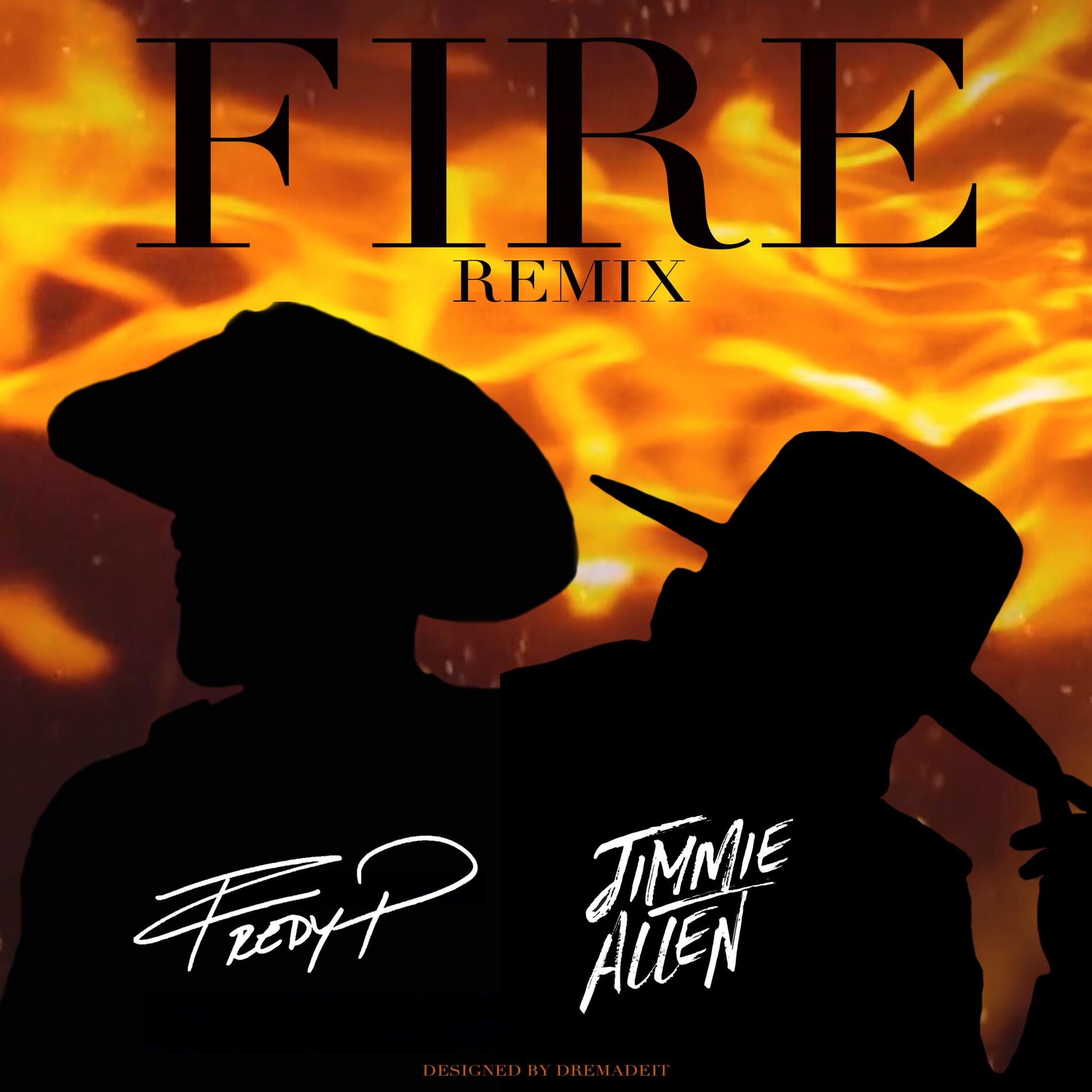 Album cover of Fire remix (feat. Jimmie Allen)