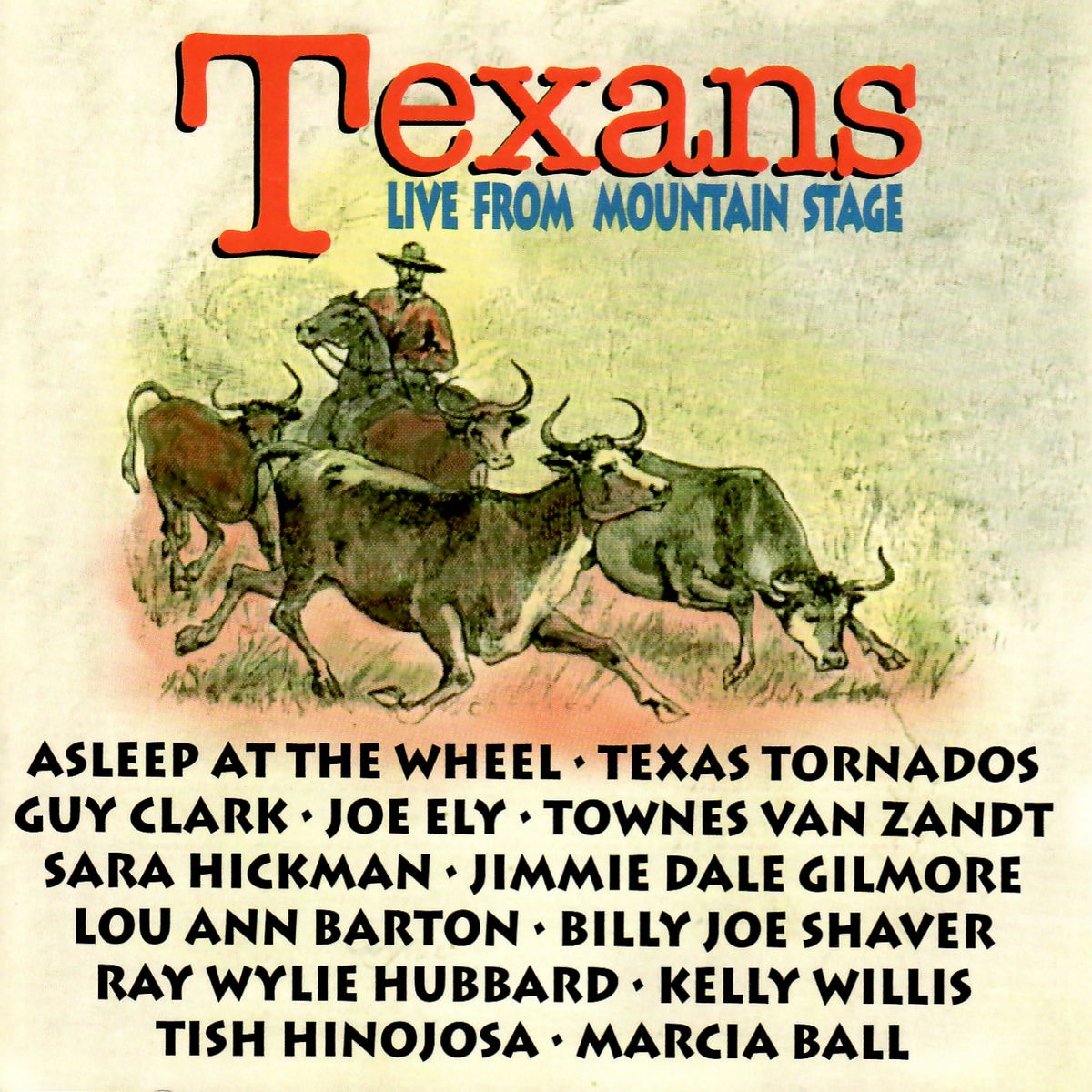 Album cover of Texans: Live from Mountain Stage