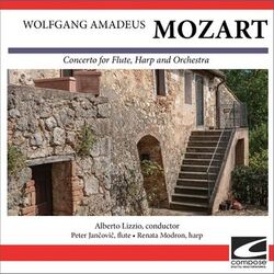 Cover of Wolfgang Amadeus Mozart - Concerto for Flute, Harp and Orchestra