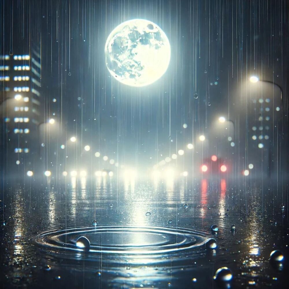 Picture of Lluvia a la luz de la luna: Duerme bien con el sonido de la lluvia
