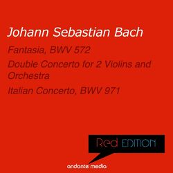 Cover of Red Edition - Bach: Double Concerto for 2 Violins and Orchestra & Italian Concerto, BWV 971