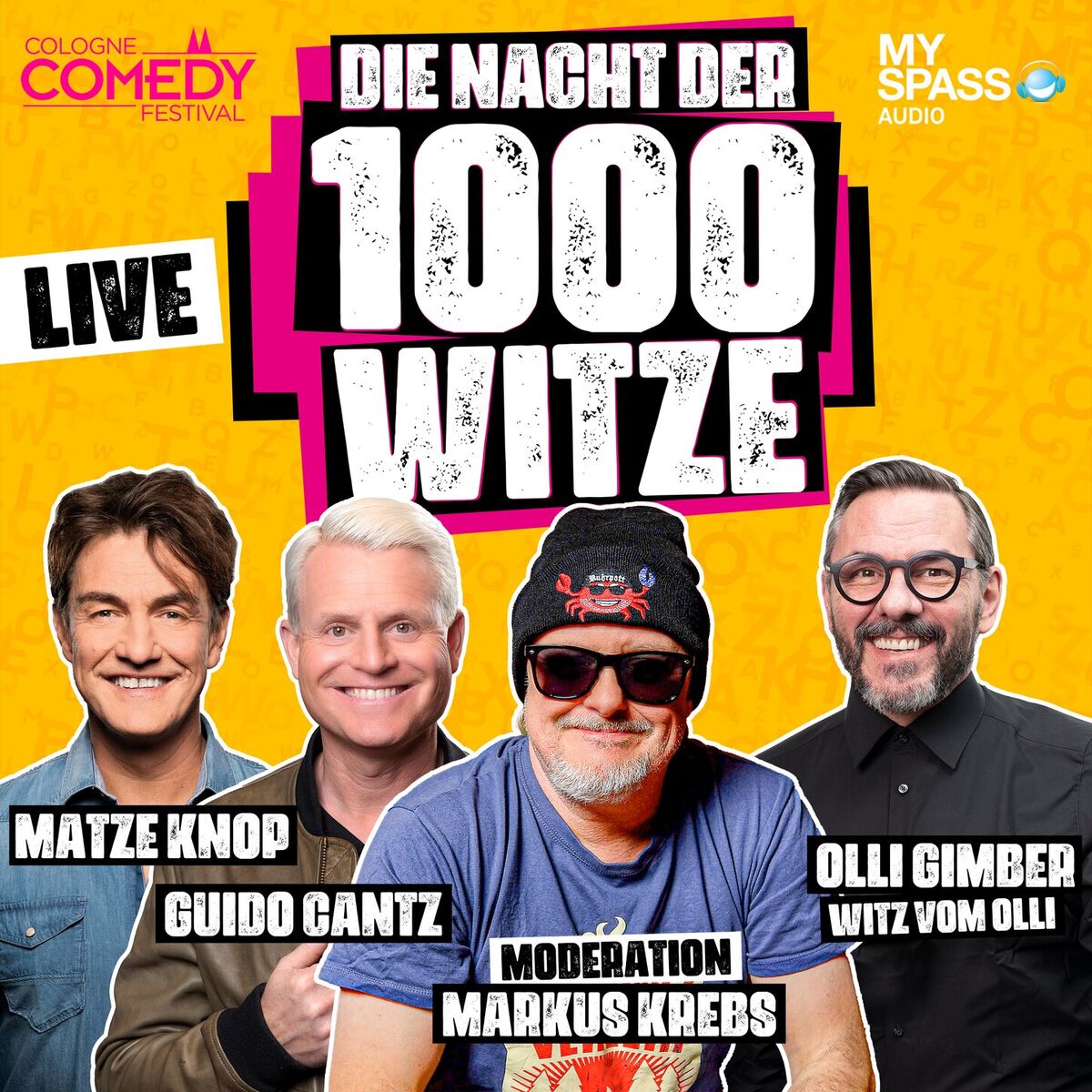 Album picture of Die Nacht der 1000 Witze