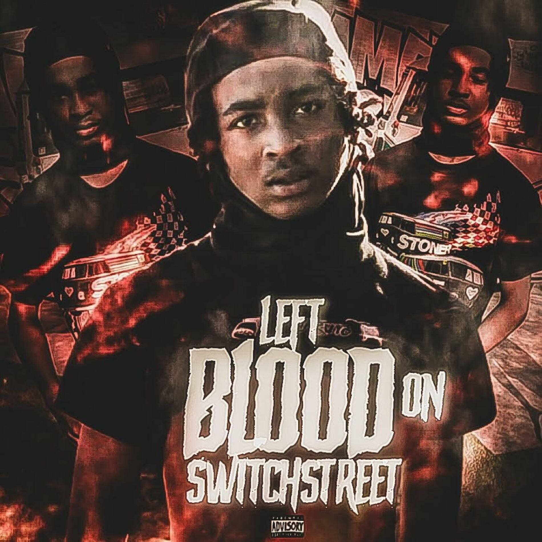 Album cover of LEFT Blood on Switch Street