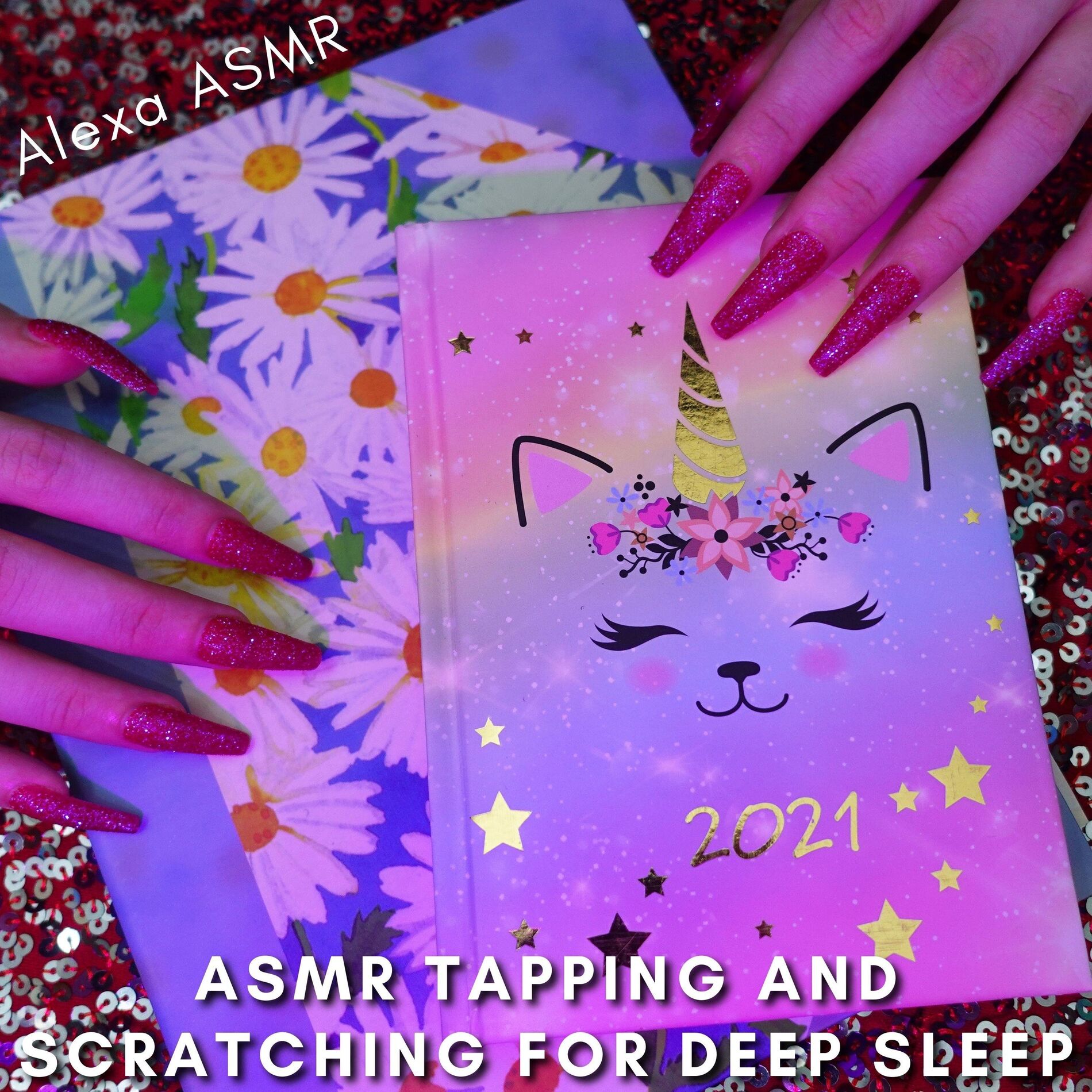 Album cover of Tapping and Scratching on a Hardcover Calendar with Long Nails
