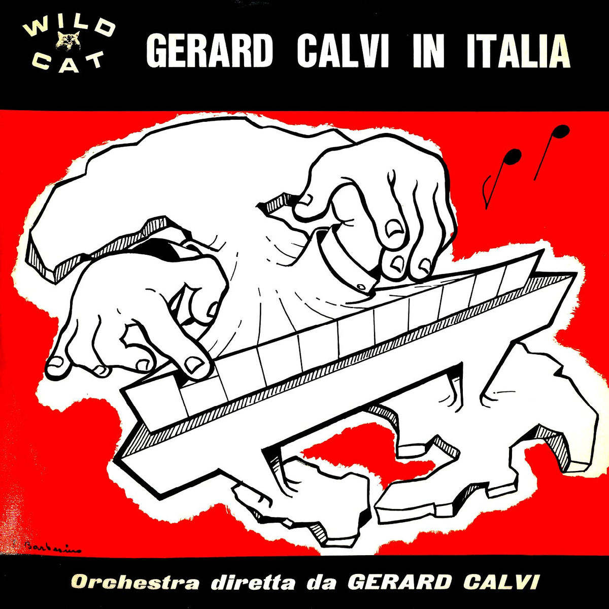 Album cover of Gérard Calvi in Italia