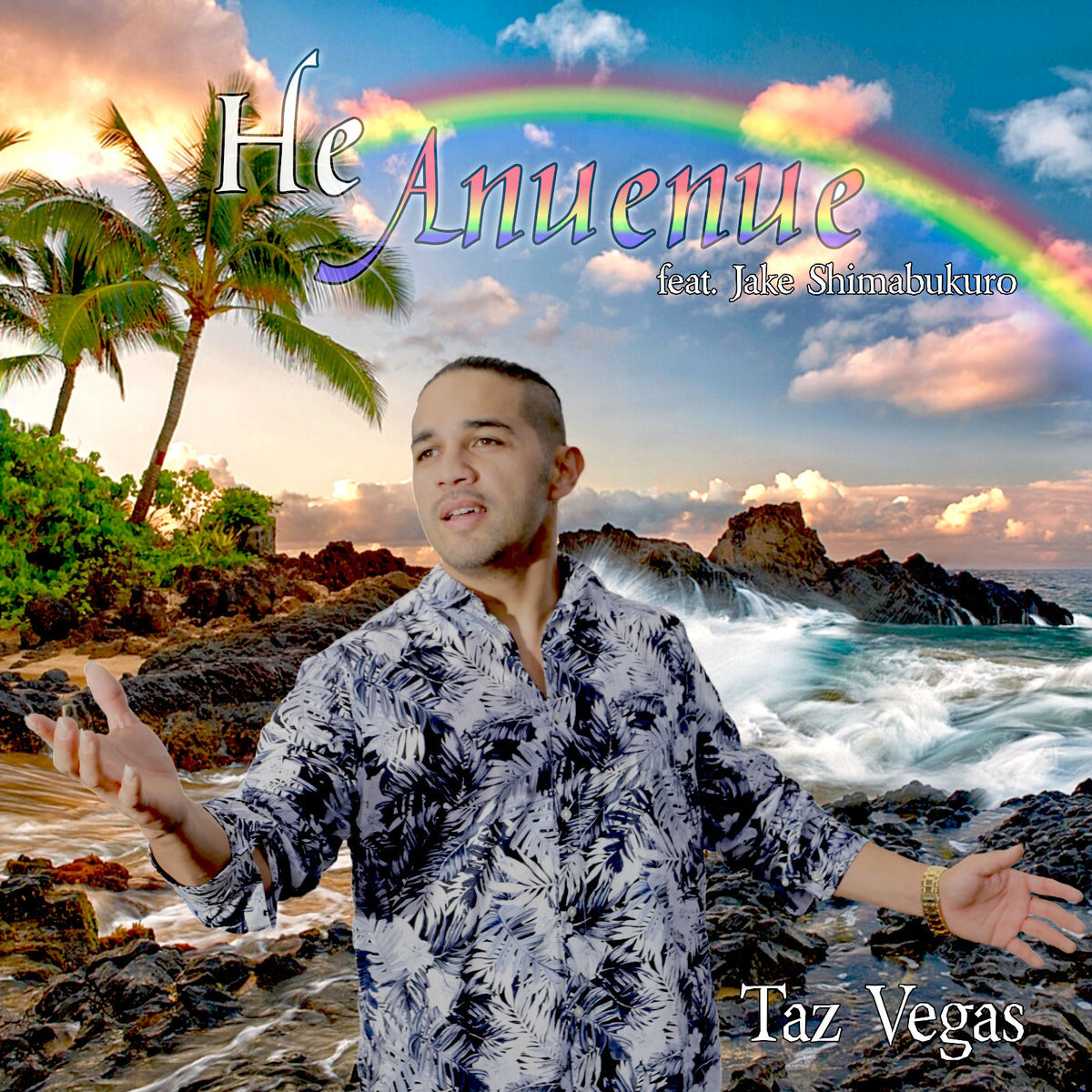 Album cover of He Anuenue (feat. Jake Shimabukuro)