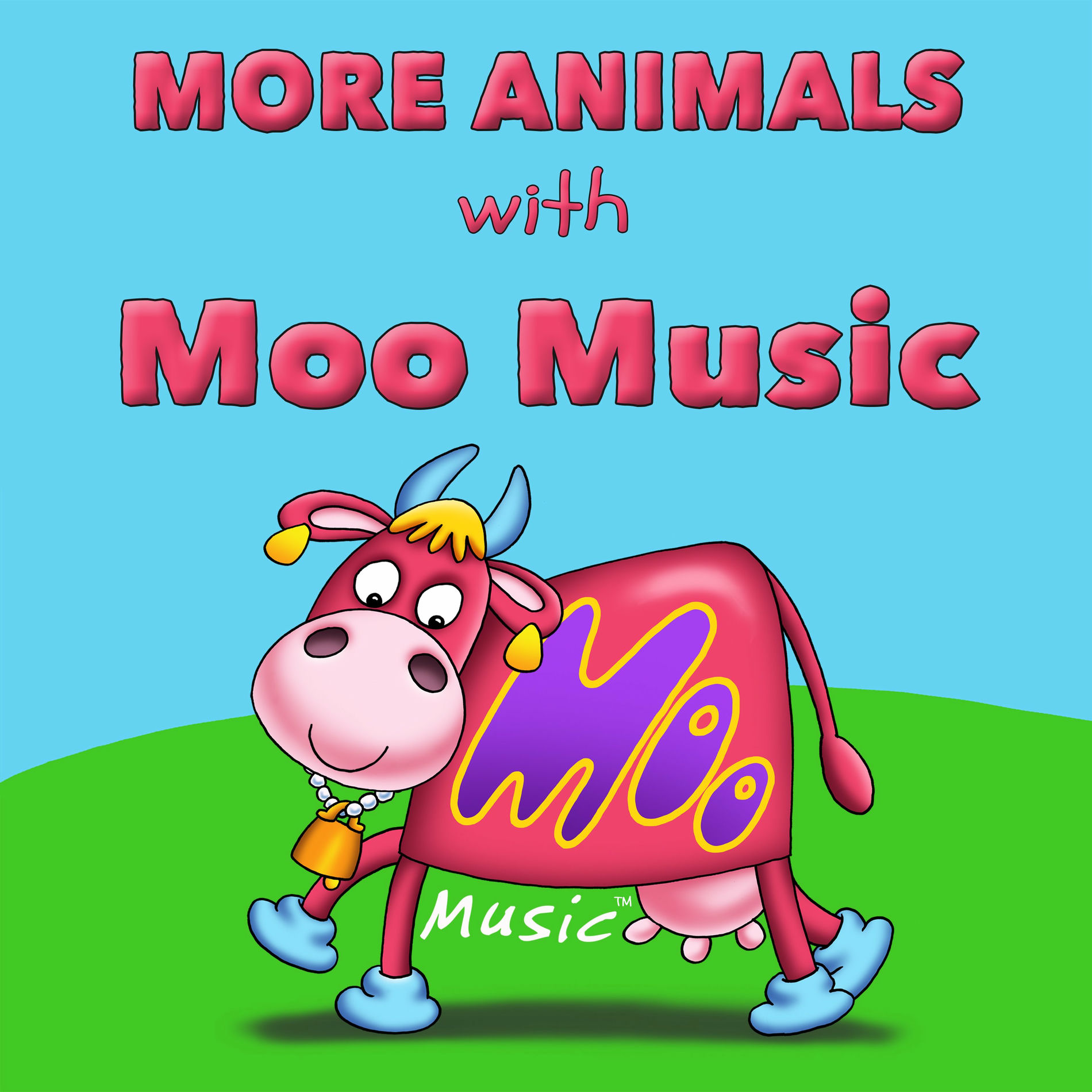 Album cover of More Animals with Moo Music