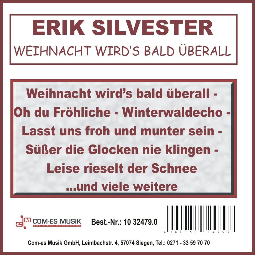 Picture of Weihnacht wird's bald überall