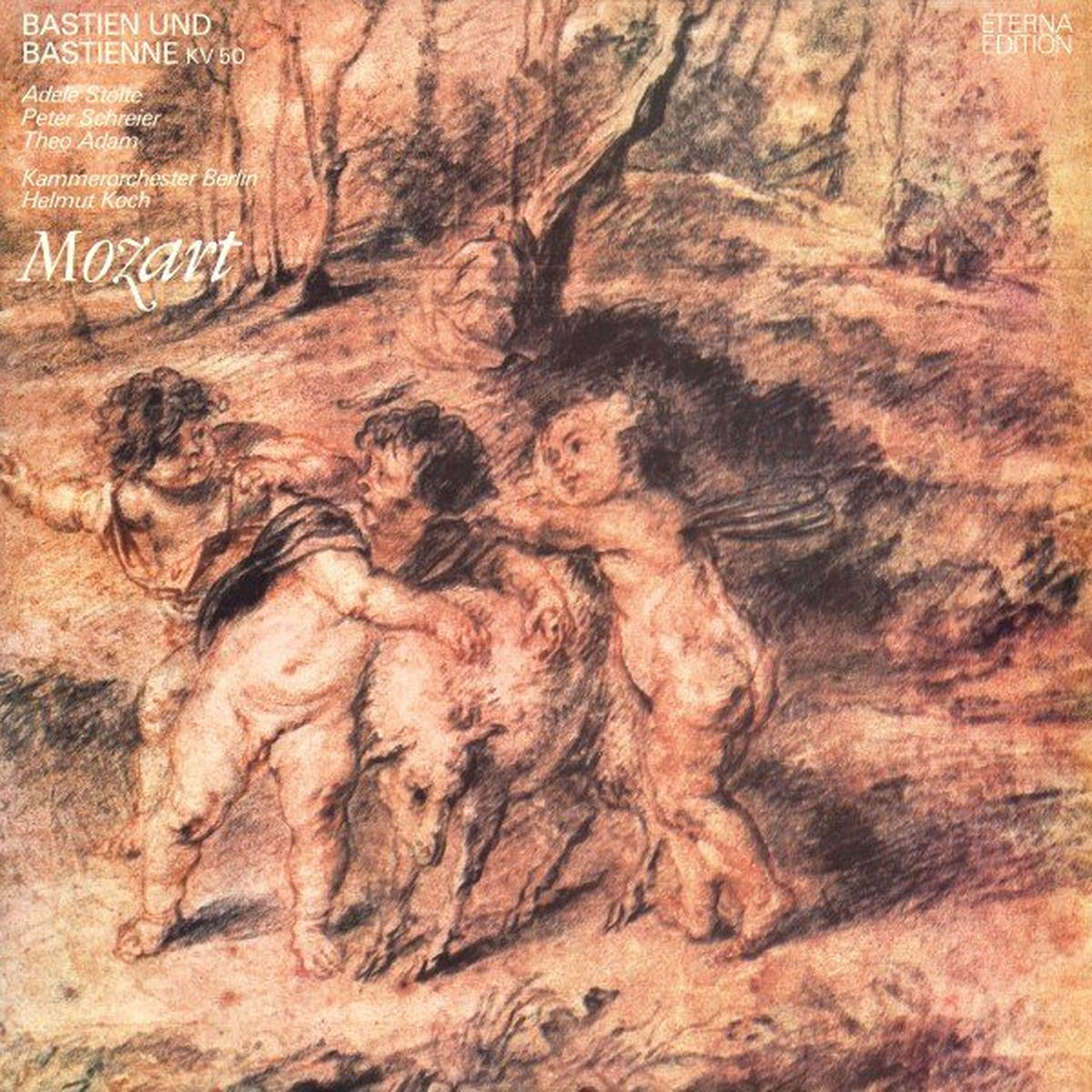 Album cover of Mozart: Bastien und Bastienne