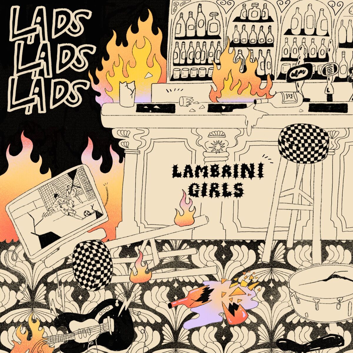 Album cover of Lads Lads Lads