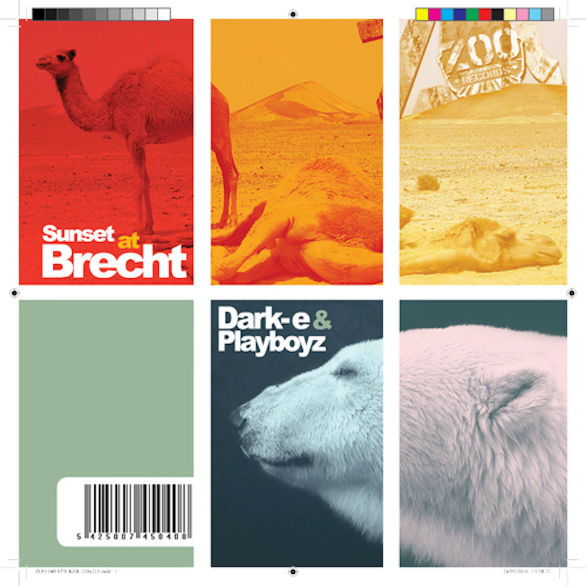 Album cover of Sunset At Brecht/ Melting