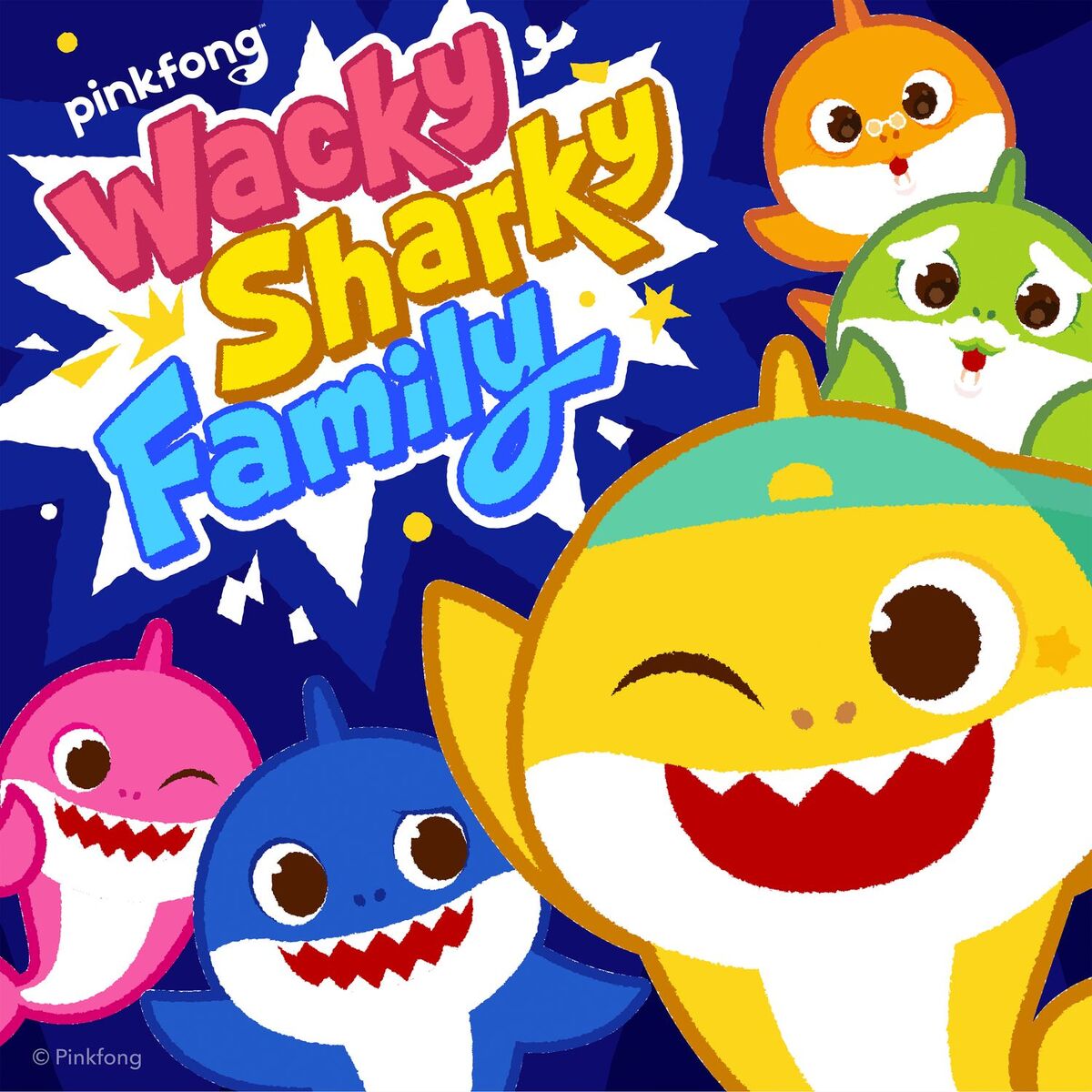 Album cover of Wacky Sharky Family!