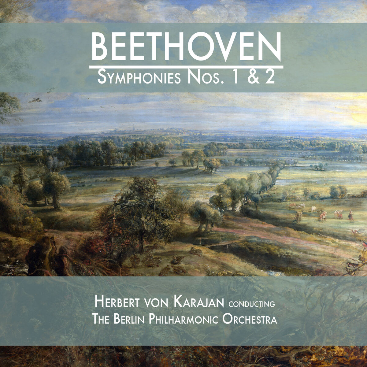 Album cover of Beethoven: Symphonies Nos. 1 & 2