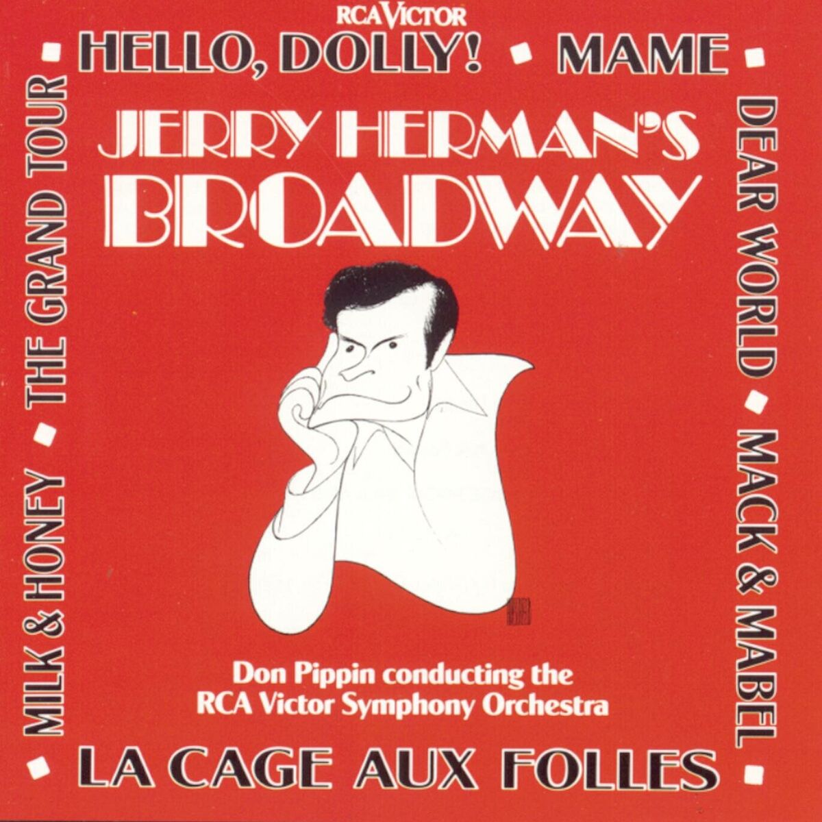 Album cover of Jerry Herman's Broadway