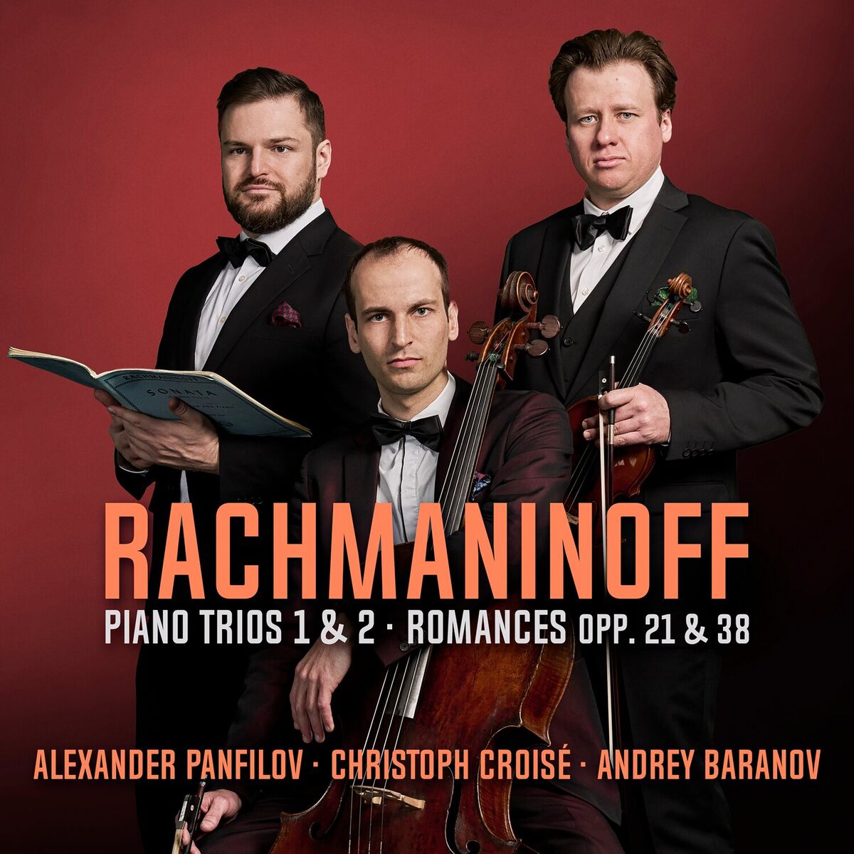 Album cover of Rachmaninoff: Piano Trios Nos. 1 & 2 & Romances Opp. 21 & 23