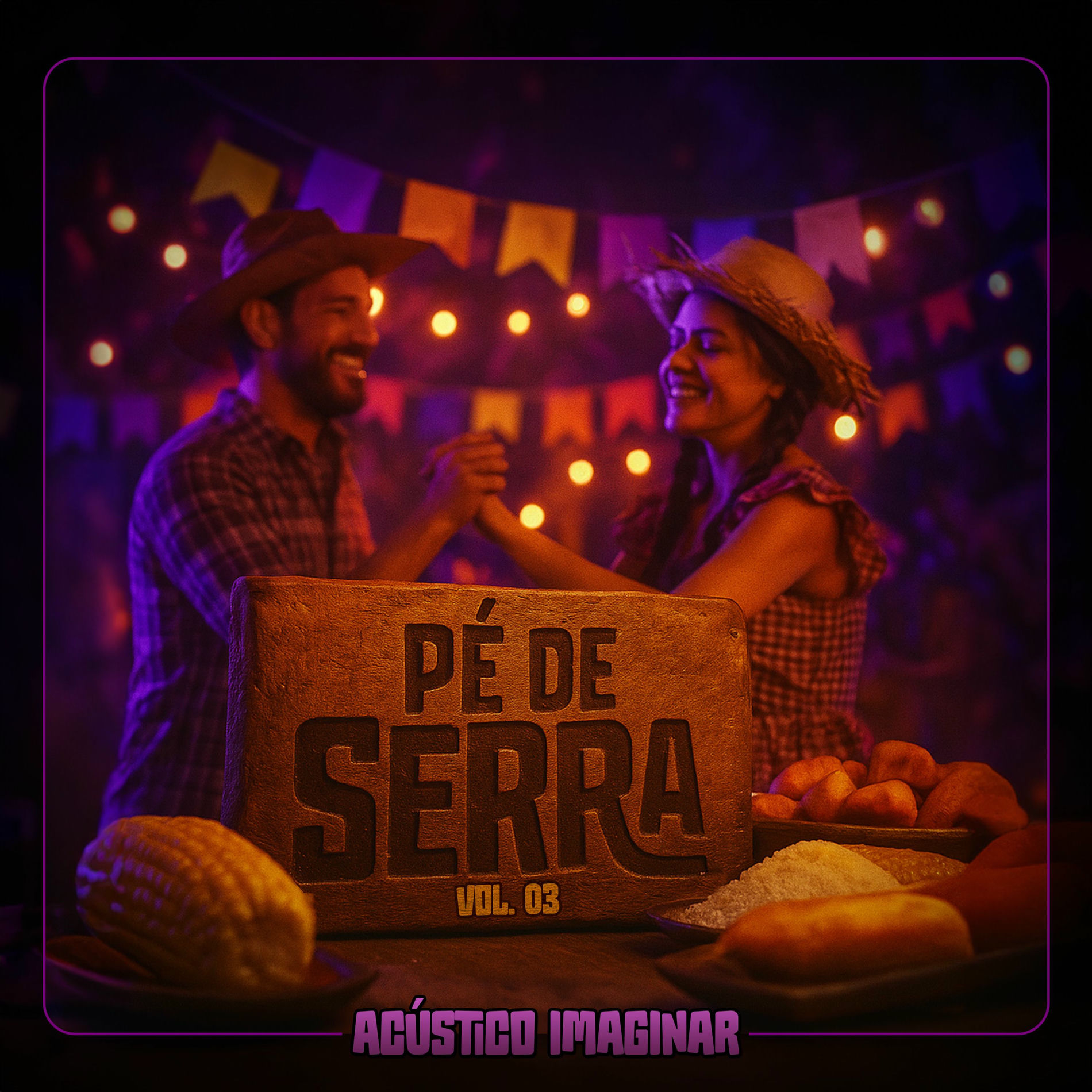 Album cover of Pé de Serra Acústico Imaginar, Vol. 03