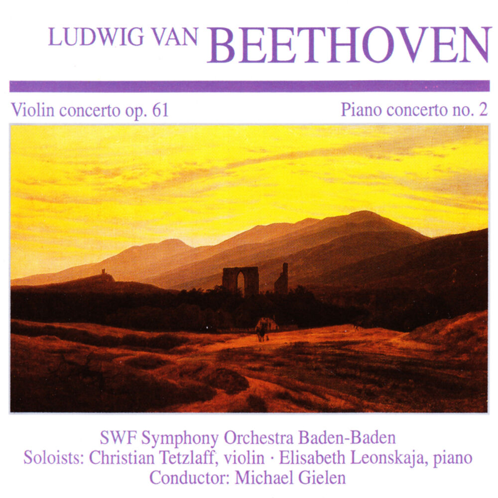 Picture of Ludwig Van Beethoven: Violin Concerto Op. 61 · Piano Concerto No. 2