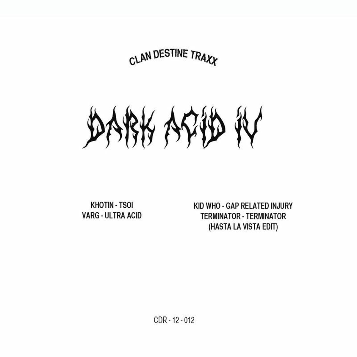 Album cover of Dark Acid IV