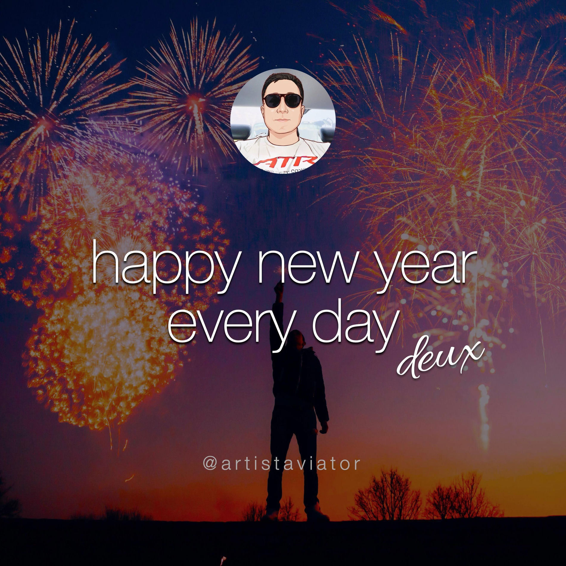 Album cover of Happy new year every day deux