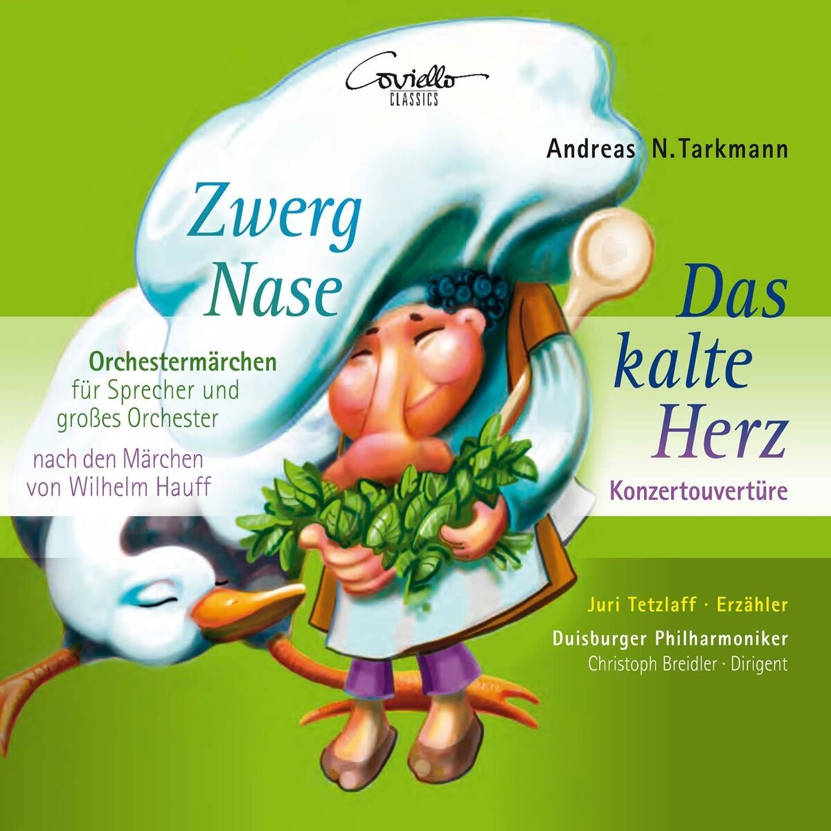 Album cover of Andreas Tarkmann: Zwerg Nase (Ein Orchestermärchen für Sprecher und Orchester)