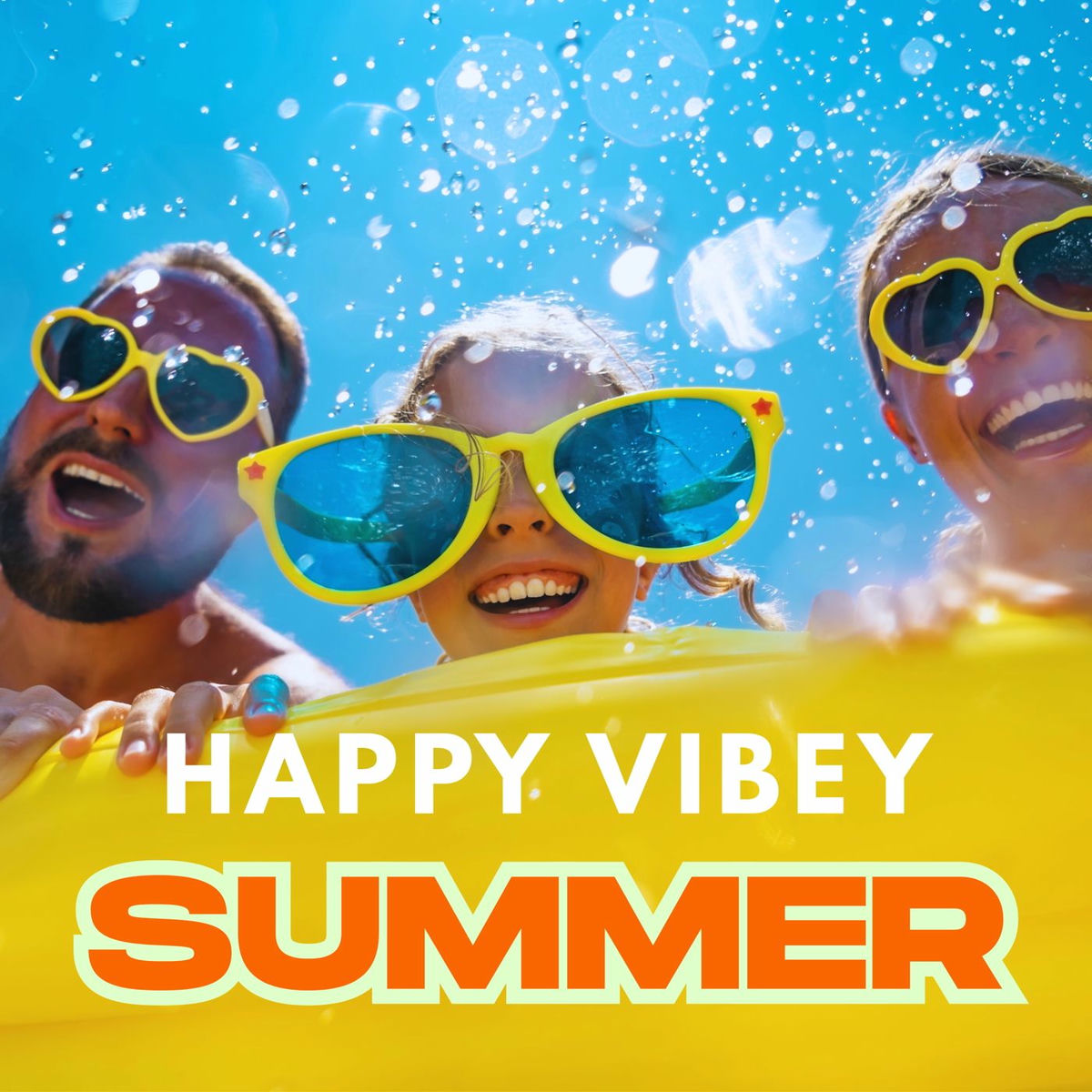 Album cover of Happy Vibey Summer